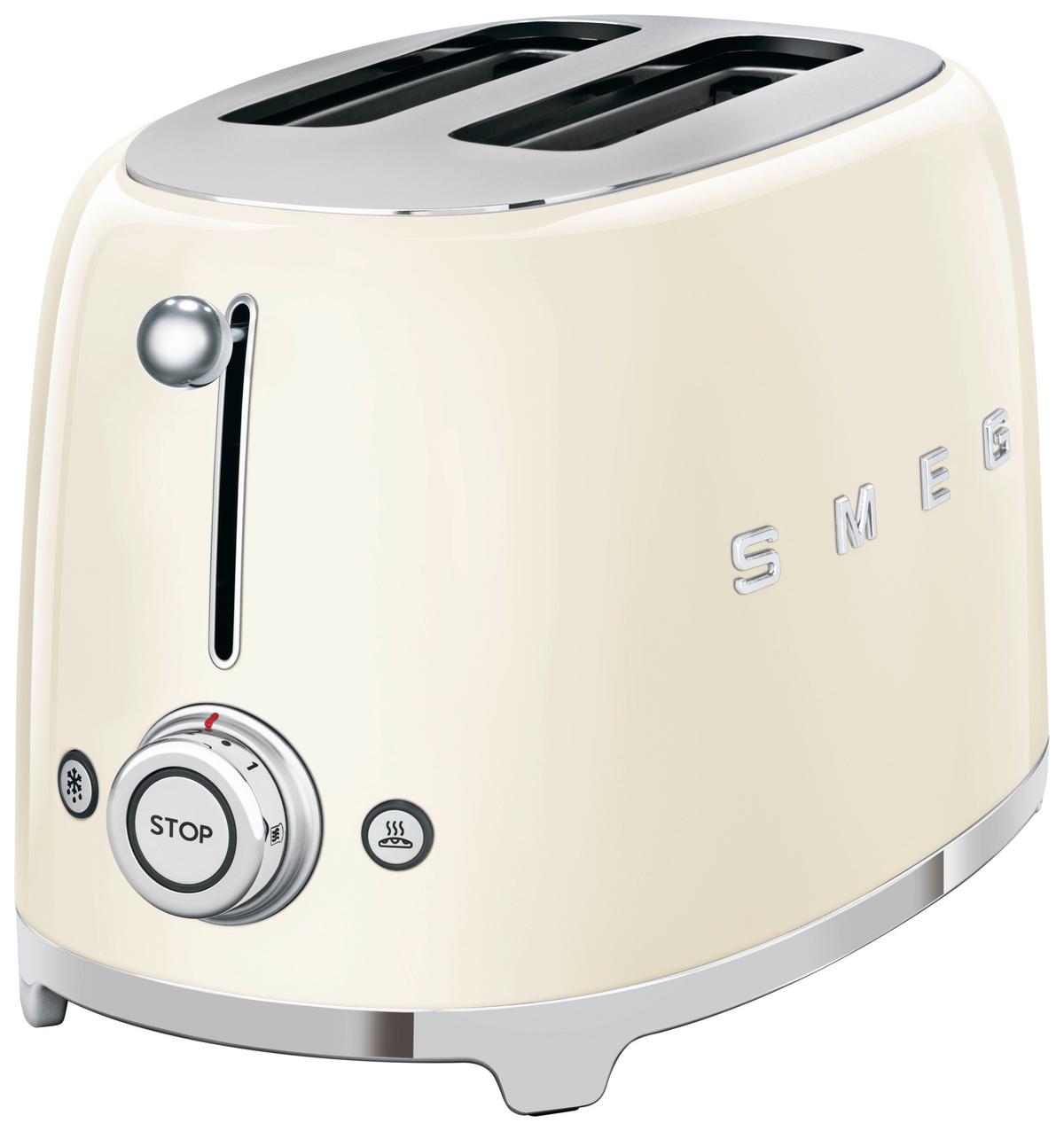 Toaster TSF02CREU - Creme (31/19,8/19,5cm) - SMEG