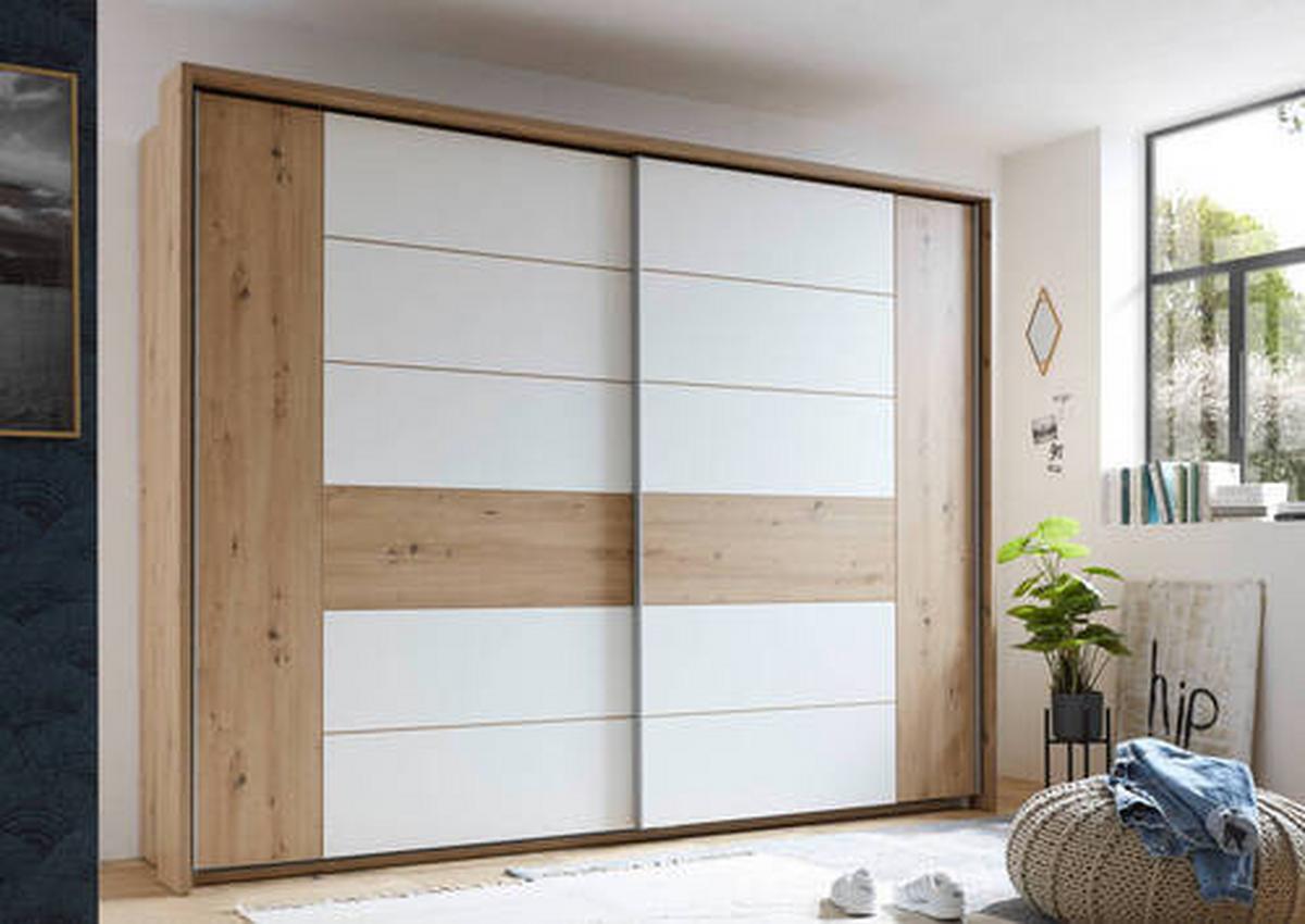 Díszkeret Masare - Artisan tölgy, Modern, faalapú anyag (279/215/17cm)