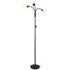 GOLVLAMPA TURIN - vit/svart, Modern, metall/plast (45/40/170cm) - Mömax