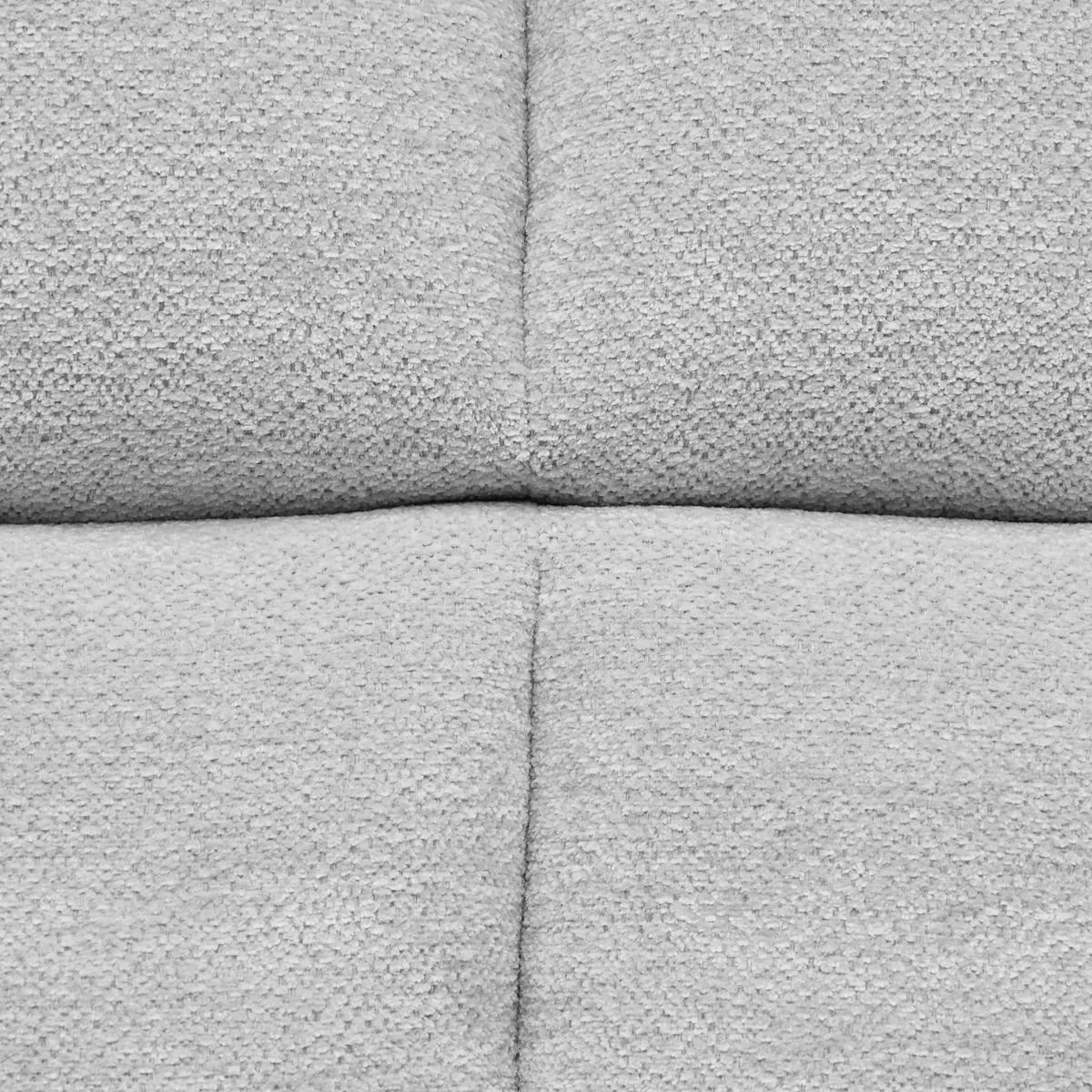 Sessel Marco Hellgrau - Hellgrau/Schwarz, Modern, Textil/Metall (62/86/87cm) - Based