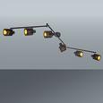Strahler Troy max. 8 Watt - Textil/Metall (145/18cm) Strahler Troy max. 8 Watt - Textil/Metall (145/18cm)
