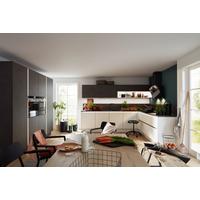 Einbauküche Portland / Plus in Anthrazit / Weiß - Anthrazit/Weiß, MODERN, Holzwerkstoff - Nolte Küchen