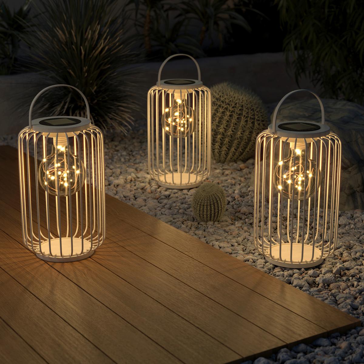 Svjetiljka Solarna Lati - crna, Romantično / ladanjski, metal/plastika (17.5/27-35cm) - Mömax