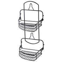 Kopalniški Regal Napoli 2, Črna - črna, Konvencionalno, kovina (15/27/15cm) - Mömax