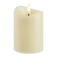 Lumânare LED Sven - Paz - crem, Konventionell, materiale naturale (7/10cm)