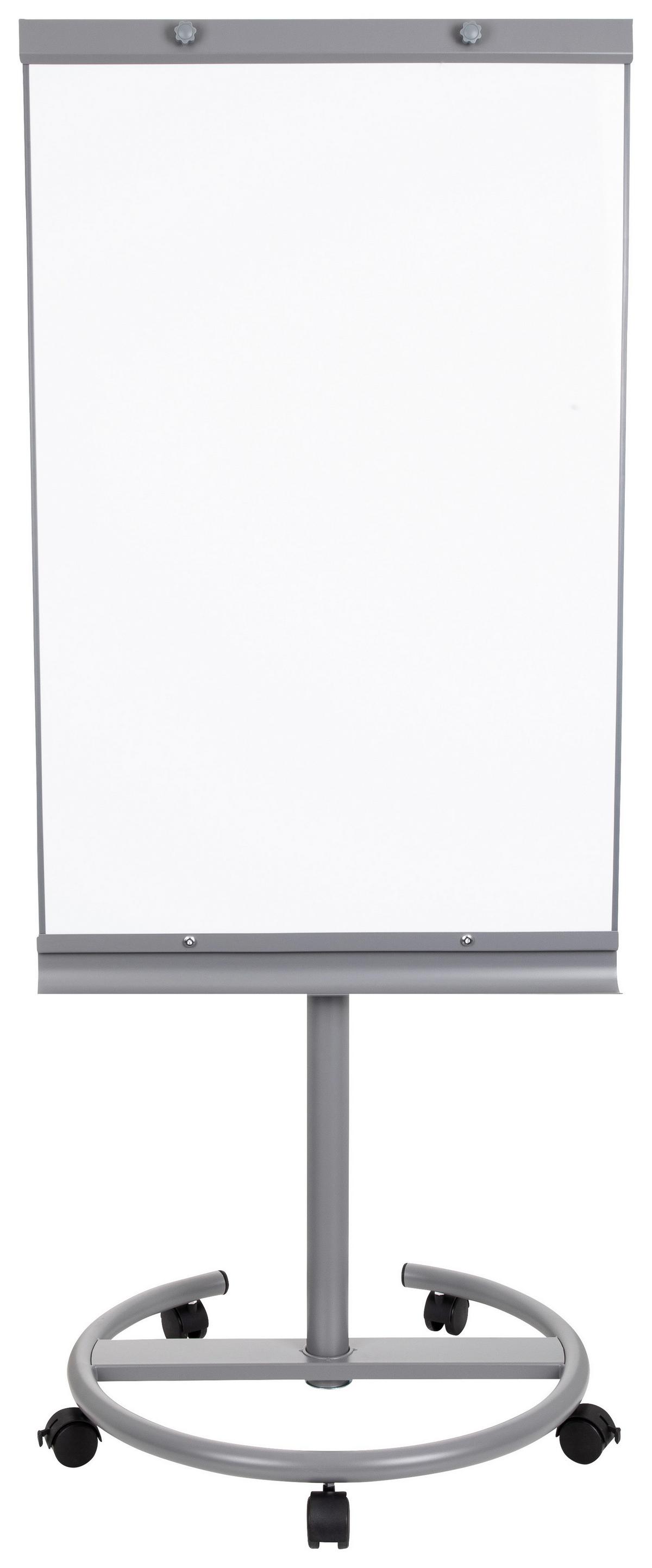 Bela Tabla Multiboard, Srebrna - srebrne barve/bela, Basics, kovina/umetna masa (65,5/133-190/60cm) - MID.YOU