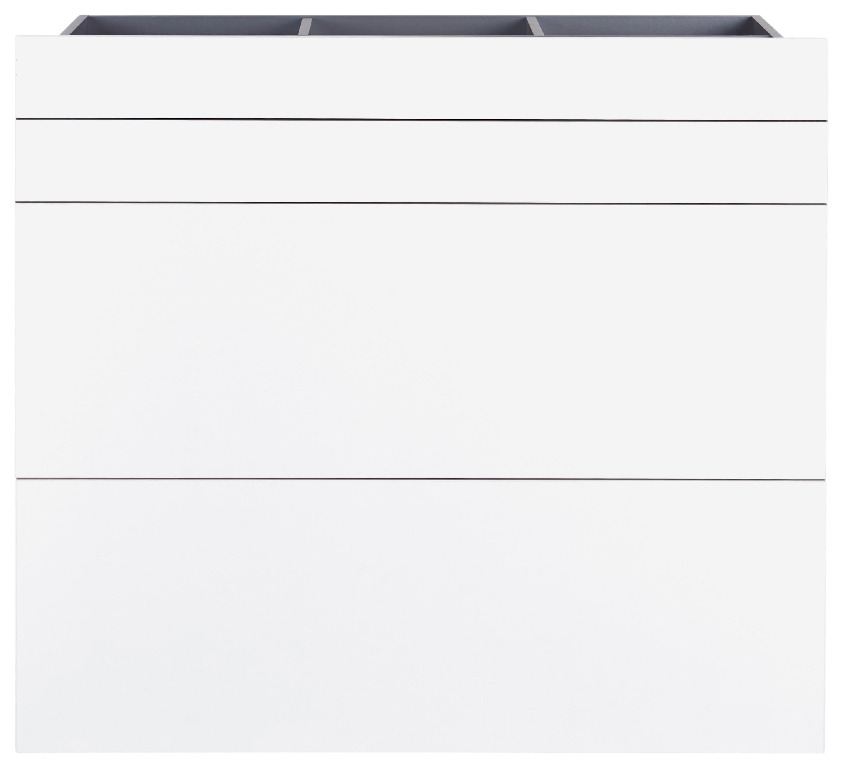 Schubladenset Unit in Weiss - Weiss, Modern, Holzwerkstoff (91/83/47cm) - Based