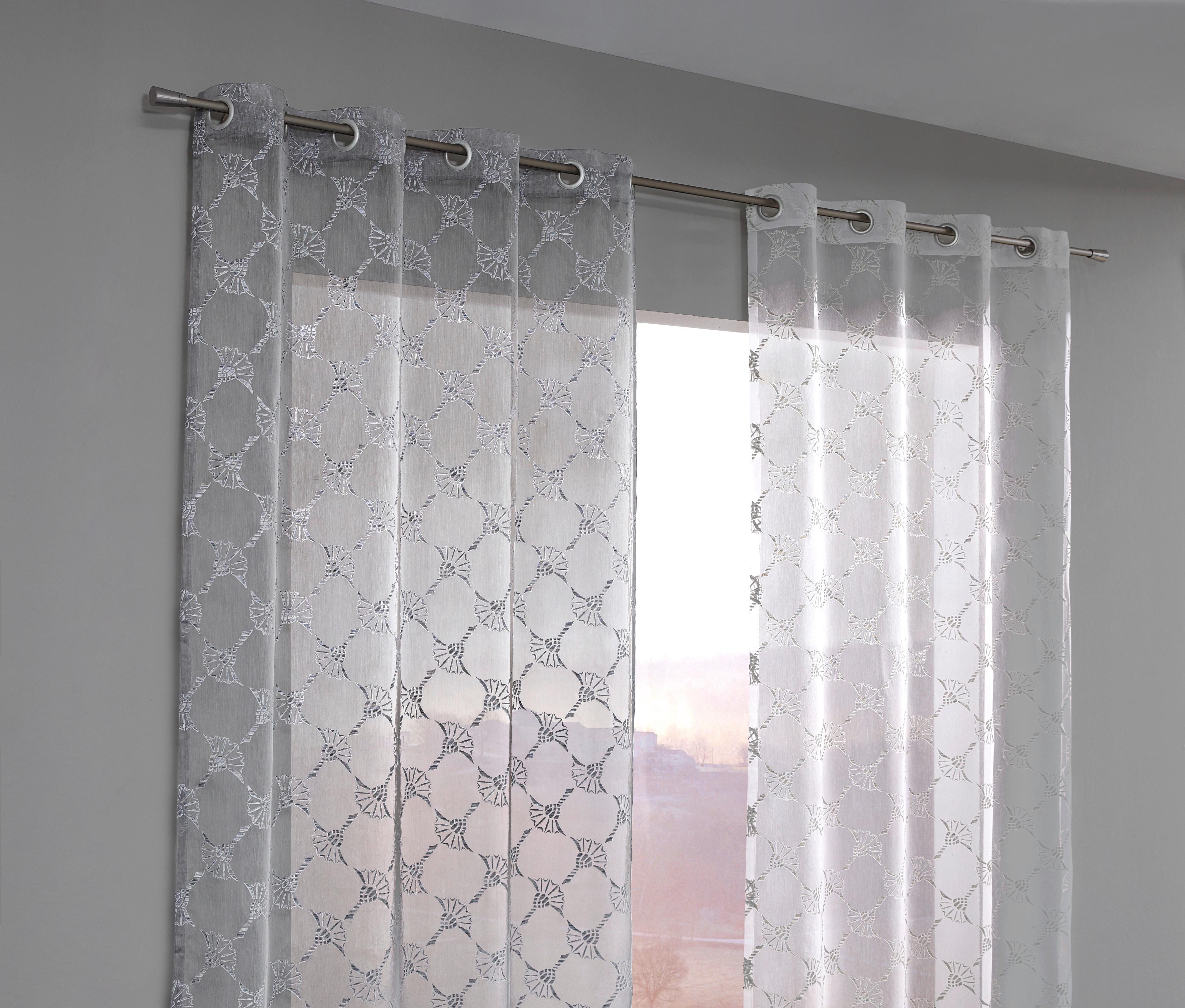 ZASŁONA NA PRZELOTKACH J-AIRY JOOP! - szary, Design, tkanina (140/250cm) - Joop!