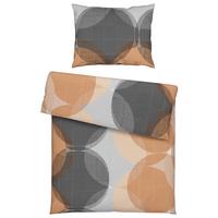 Ágyneműhuzat-garnitúra Chiara - bézs/szürke, Natur, textil (140/200cm) - Modern Living