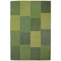 Flachwebeteppich Lyrical 110 Multi/grün 160x230 - Multicolor/Grün, Basics, Textil (160/230cm) - Kayoom