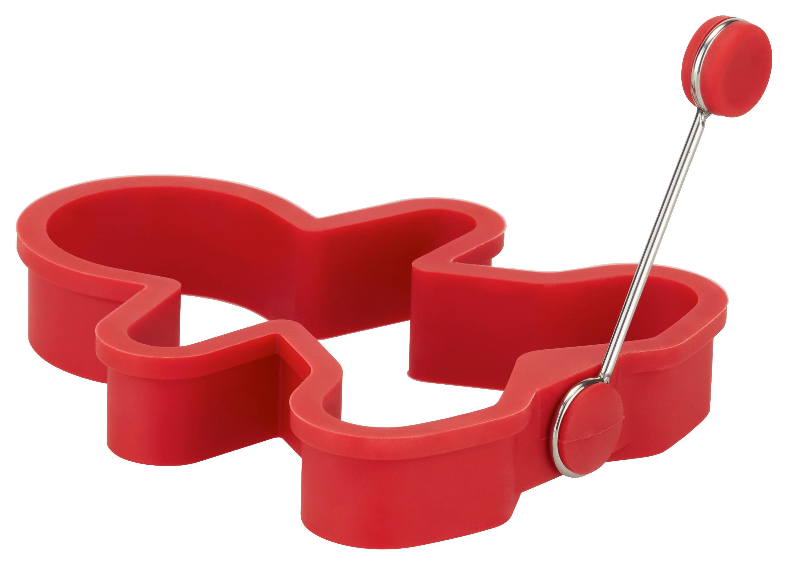 Spiegeleierform Christmas Fable Rot - Rot, KONVENTIONELL (12,5/10/1,8cm) - Modern Living