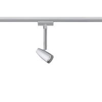Schienensystem-Strahler Spot Barelli max. 10 Watt - Chromfarben, Design, Metall (6,8/13,8/3,5cm) - Paulmann