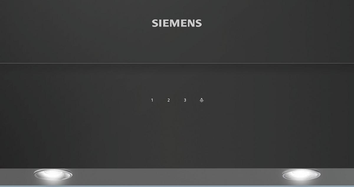 Dunstabzugshaube LV65KA670 - Schwarz, LIFESTYLE, Glas/Metall (89,6/35,4/38,6cm) - Siemens