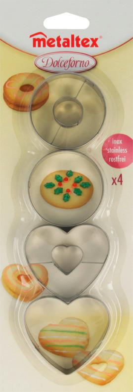 Süteménykiszúró Dolceforno - fém (1,8/9,5/2,8cm) - Metaltex