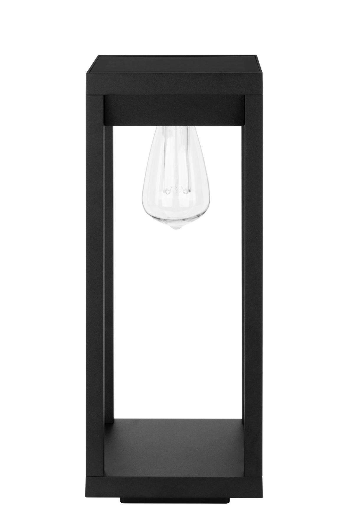 LAMPA SOLARNA OXNARD - przezroczysty, Basics, tworzywo sztuczne (15/15/40cm) - Ambia Garden