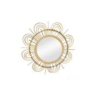 WANDSPIEGEL RATTAN SPIEGEL AINA 325 - Basics, verre/bois (51/51/2cm) - Kayoom