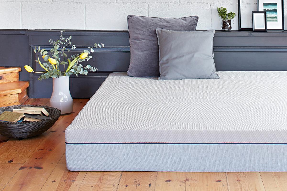 Taschenfederkernmatratze Dream Box Pro ca. 100x200 cm - Weiß/Grau, Basics, Textil (100/200cm) - Yatas
