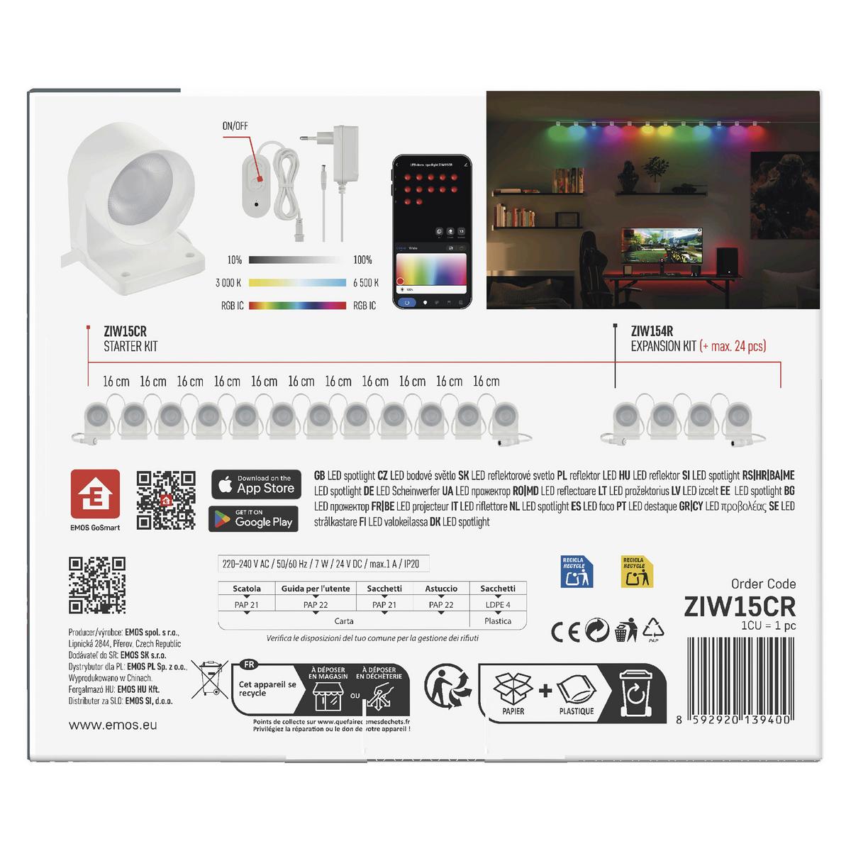 Led Reflektor Gosmart - Basics