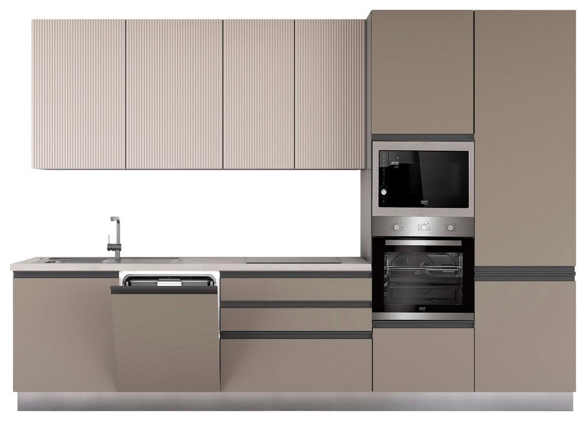 Blok Kuhinja S Aparatima New Helena 330 Sx - kašmir/siva, Konvencionalno, metal/drvo (330/240/60cm) - Mömax