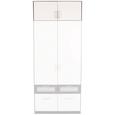 Nastavek Za Omaro Nagold-extra - siva/bela, Konvencionalno, umetna masa/leseni material (91cm) - Mömax modern living Nastavek Za Omaro Nagold-extra - siva/bela, Konvencionalno, umetna masa/leseni material (91cm) - Mömax modern living