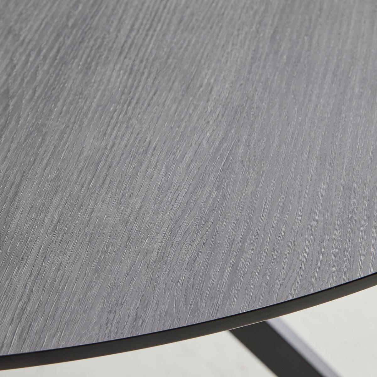Stol Za Blagovaonica Luca -Top- - siva/crna, Design, drvni materijal/metal (120/75cm) - Mömax