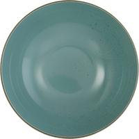 Salátástál Capri - zöld, Modern, kerámia (25/25/8cm) - Premium Living