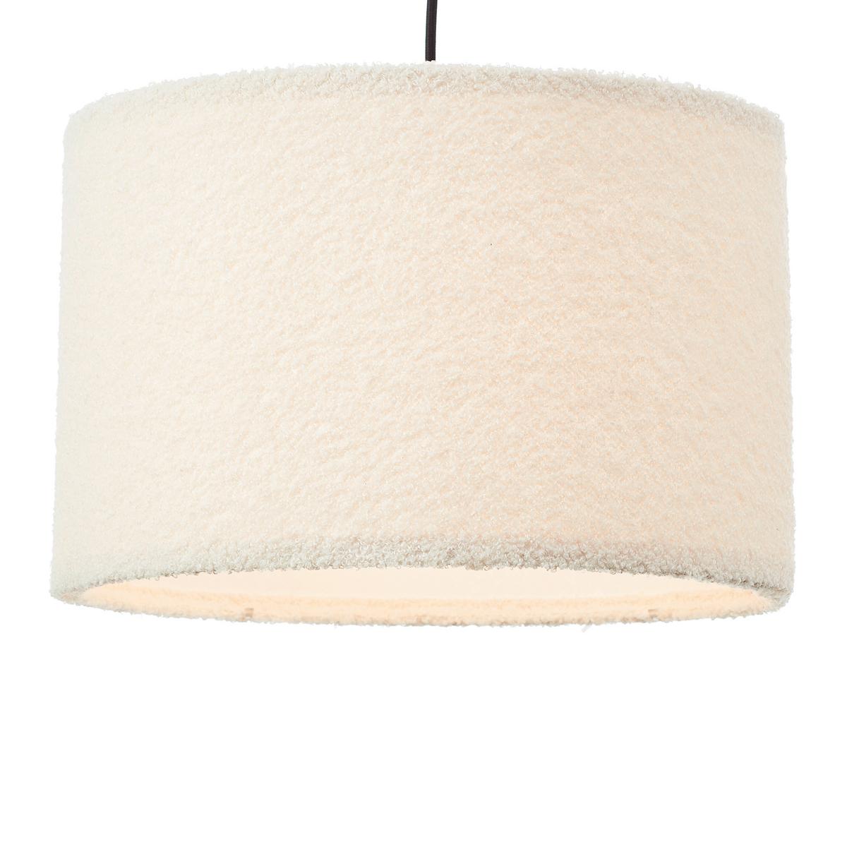 LAMPA WISZĄCA 60163/09 TEDDY - beżowy, Basics, metal/tkanina (35/150cm) - Brilliant