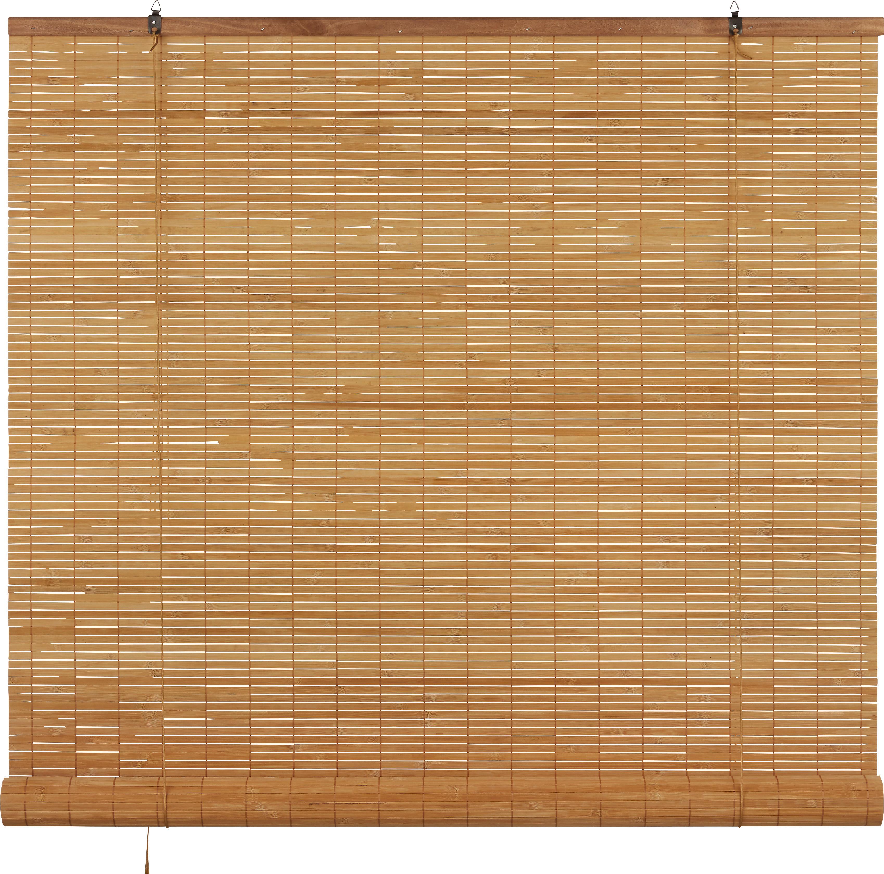 RULLGARDIN WOODY - brun, Lifestyle, trä (120/180cm) - Modern Living
