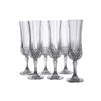 Set Kozarcev Longchamp Eclat, 6-Delni - prozorno, steklo (140ml) - Creatable