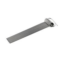 Spieße Roulade aus Edelstahl, 10 Stk. - Edelstahlfarben, Metall (10cm)