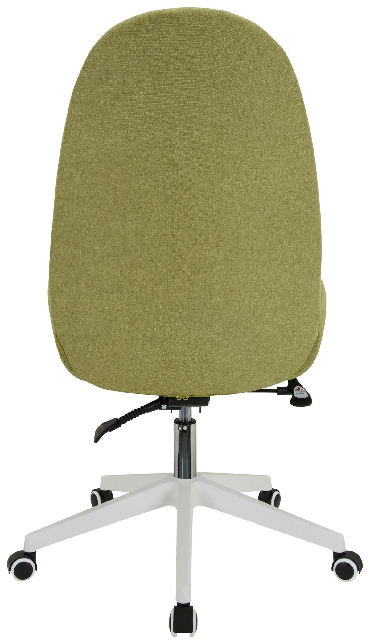 Vrtljivi Stol Avea I, Zelena - zelena/bela, Basics, umetna masa/tekstil (56/104/58cm) - MID.YOU