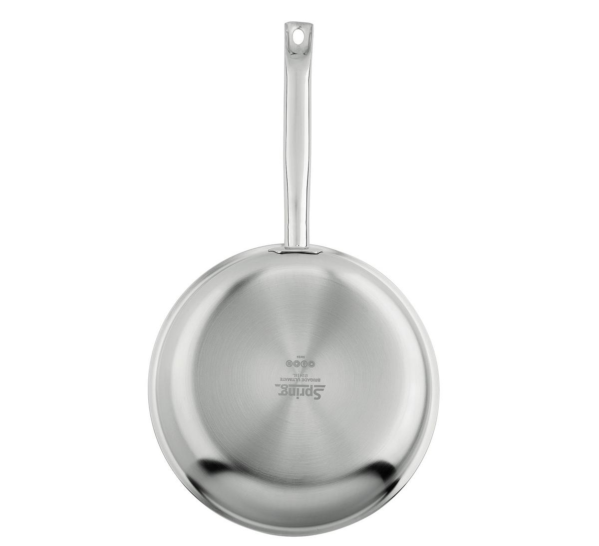 PATELNIA DO SMAŻENIA BRIGADE ULTIMATE - czarny, Basics, metal (24/6cm) - Spring