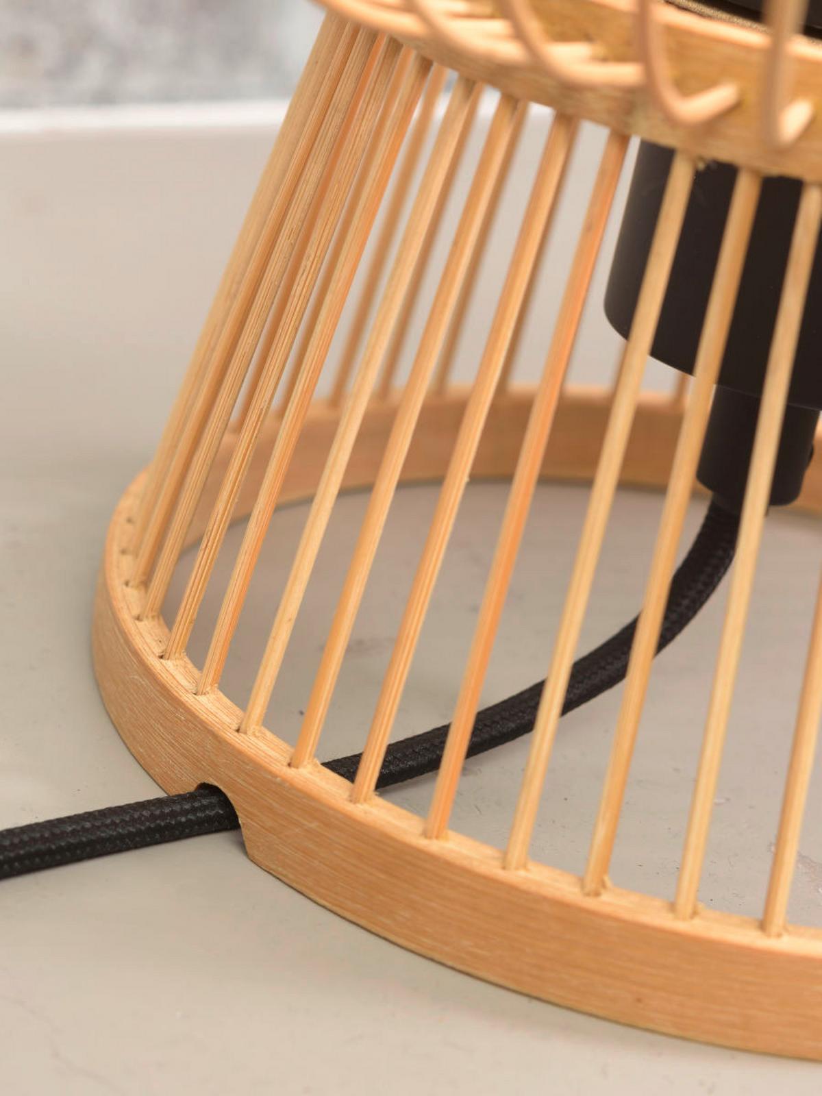 Namizna Svetilka Cango, Naravna Barva - naravne barve, Trend (26/30cm) - Good & Mojo