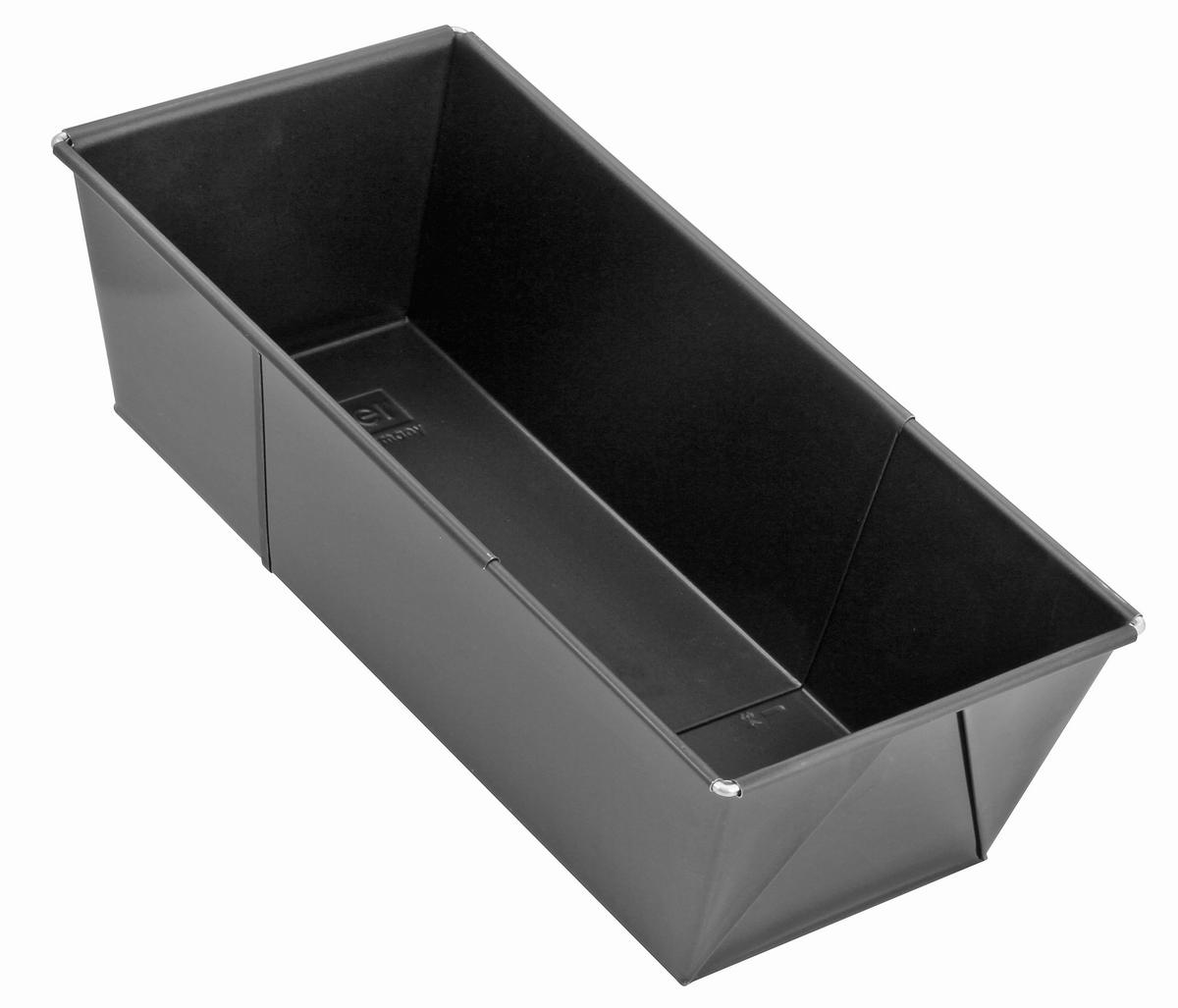 Backform Brot -Rechteck in Schwarz - Schwarz, KONVENTIONELL, Metall (16,00cm) - Zenker