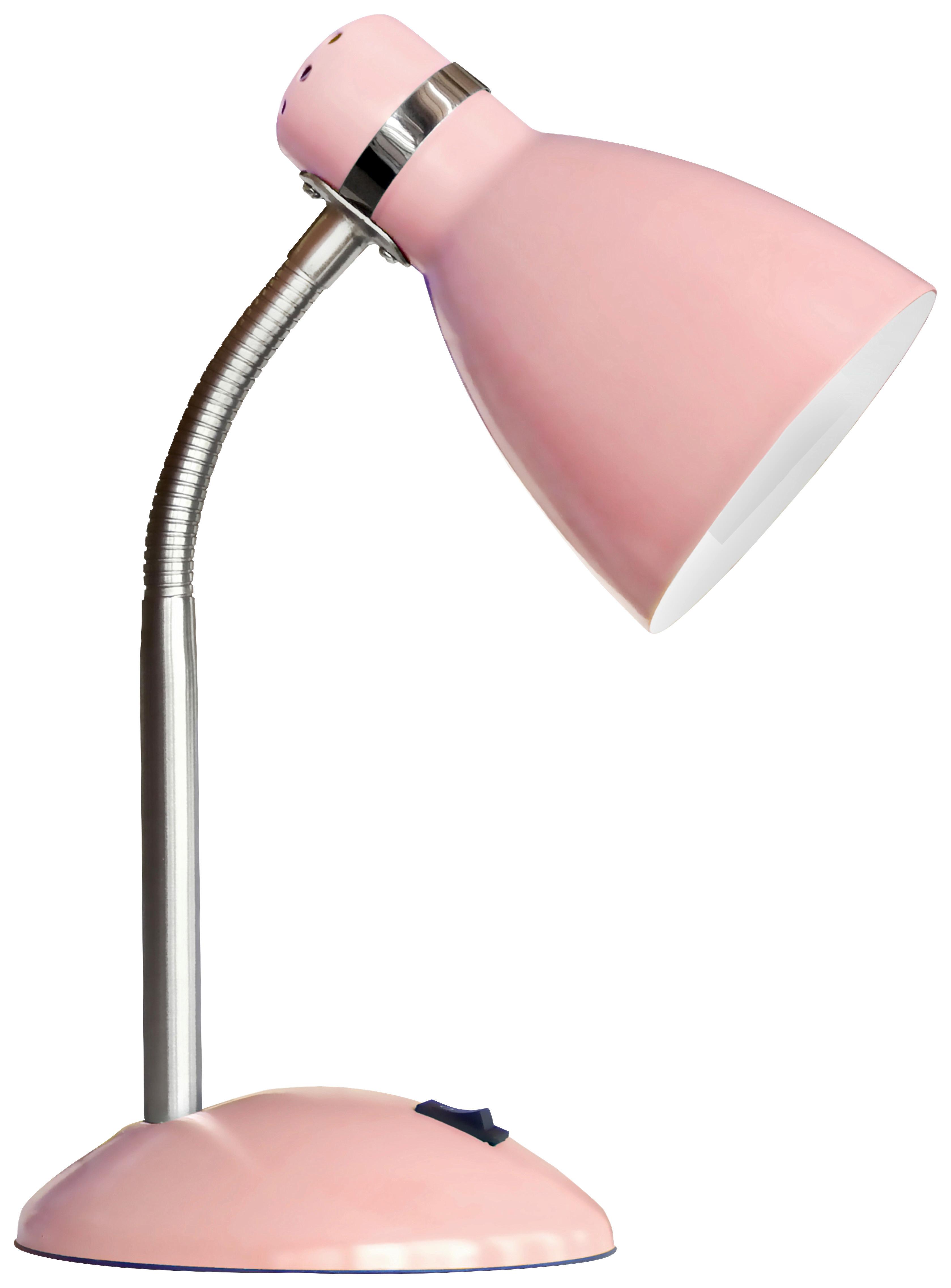 Asztali Lámpa Elif - Fáradtrózsaszín, Lifestyle, Fém (30cm) - Modern Living
