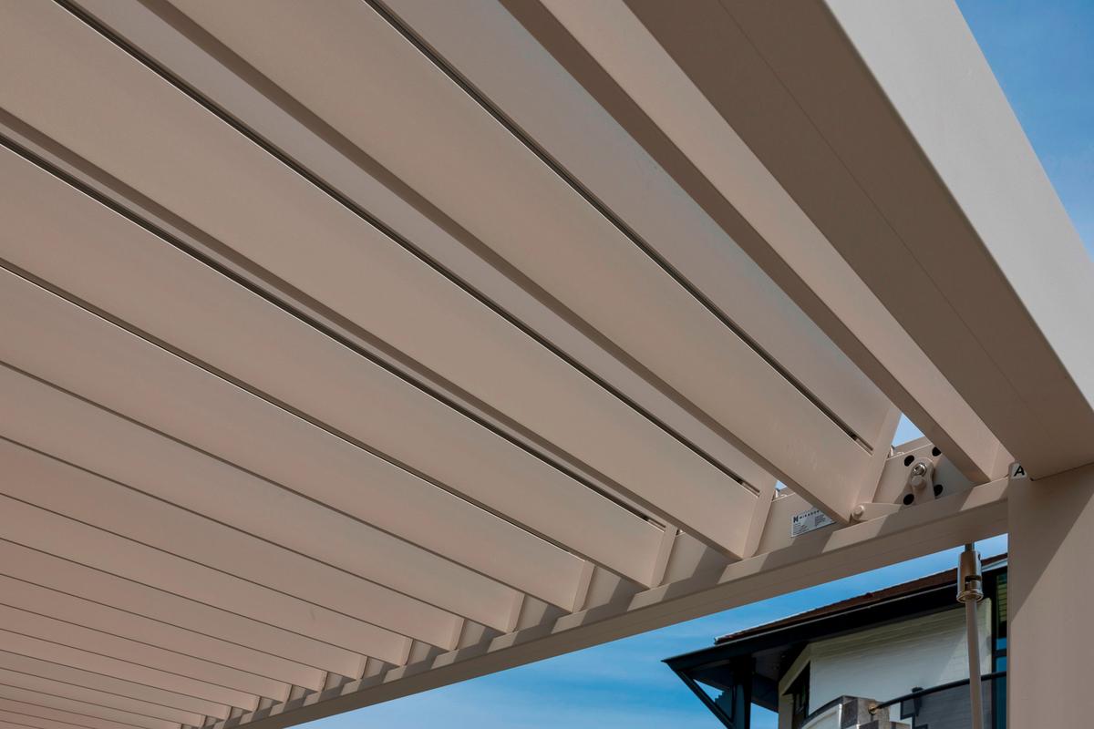 Pergola Deluxe ca. 300x250x300 cm Grau - Grau, LIFESTYLE, Metall (300/250/300cm) - Gardenson