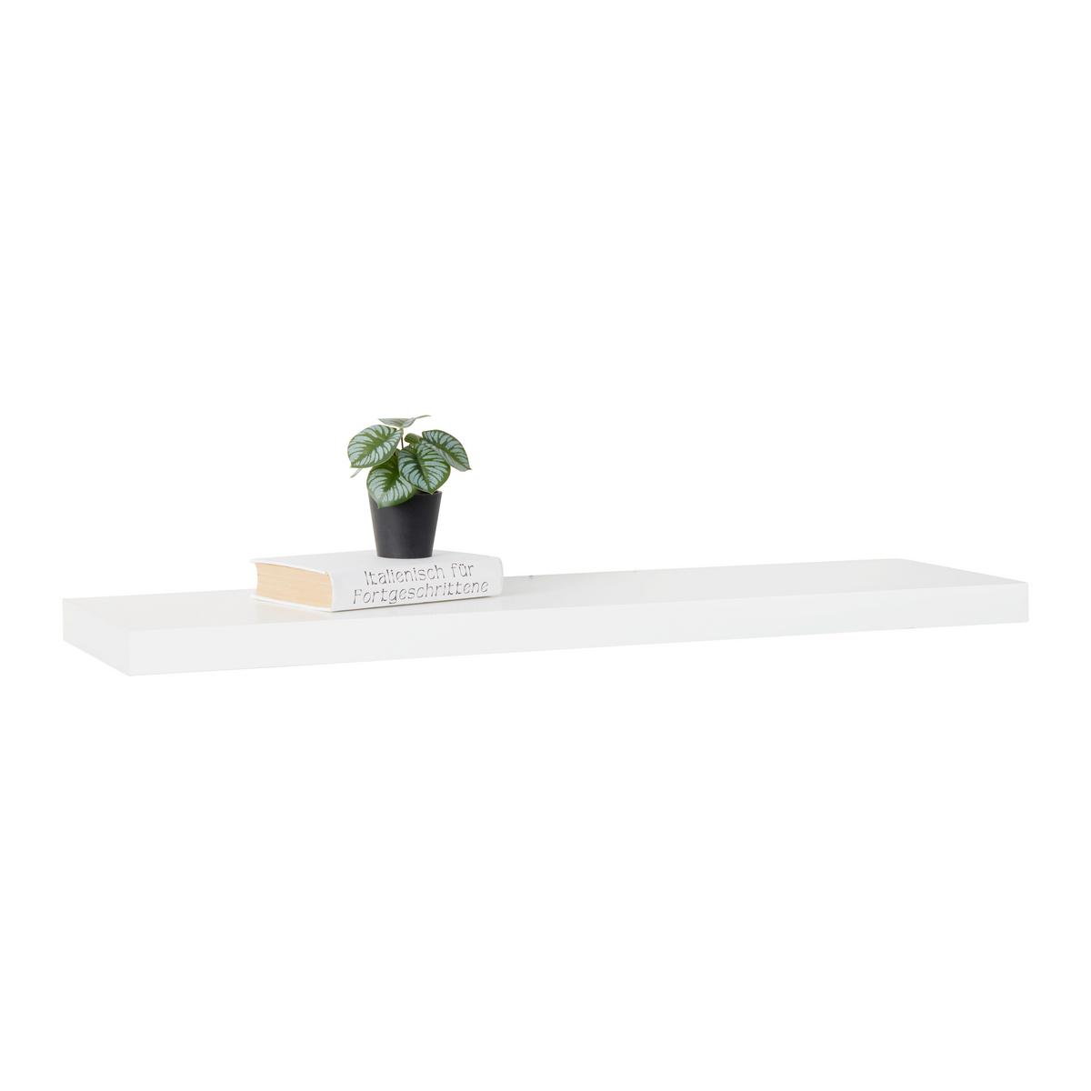 Wandboard Mister Office in Weiß - Weiß, MODERN, Holzwerkstoff (90/4/24cm) - Mömax