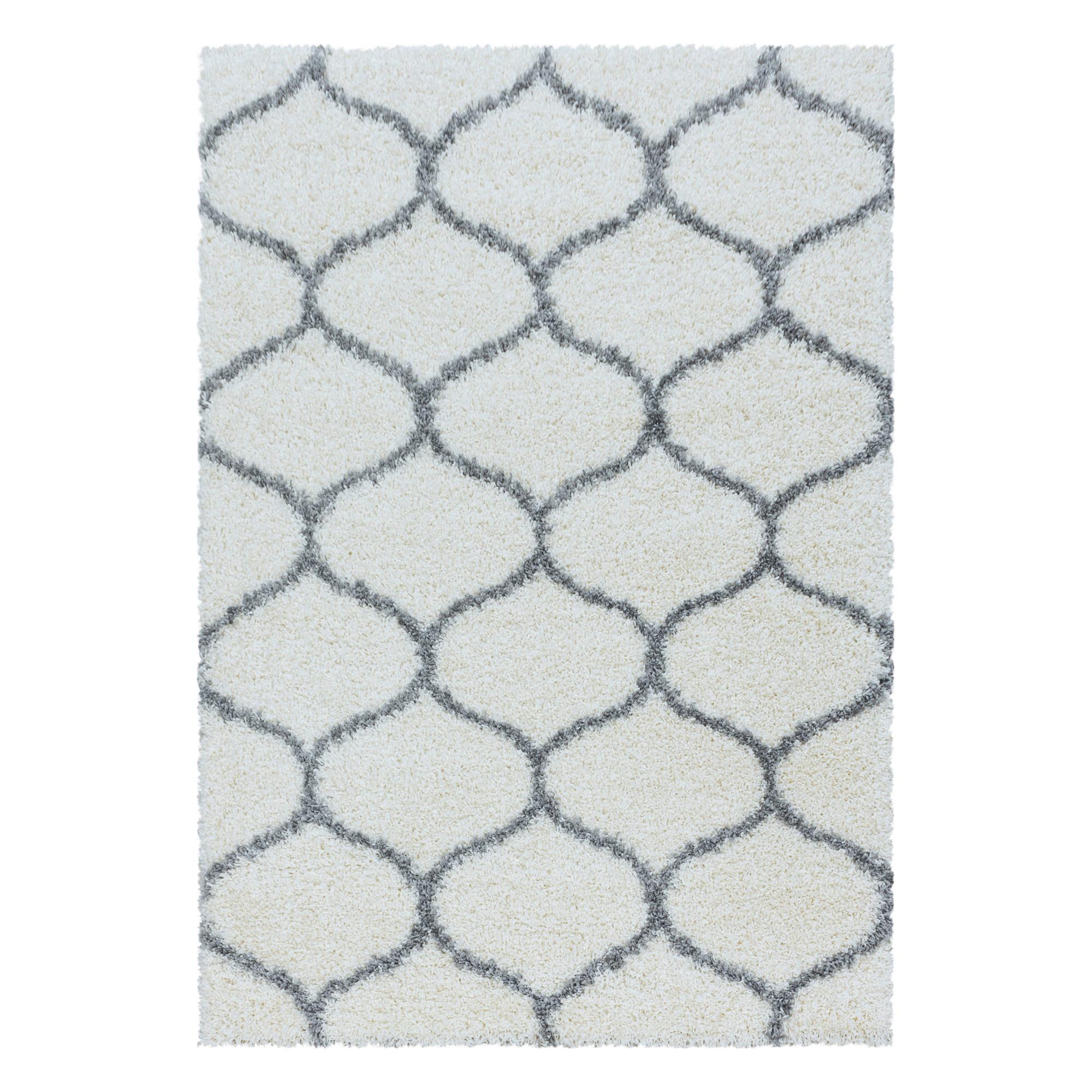 Webteppich Salsa Creme ca. 60x110cm - Creme, Design, Textil (60/110cm)