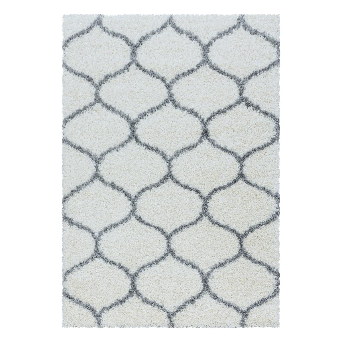 Webteppich Salsa Creme ca. 240x340cm - Creme, Design, Textil (240/340cm)