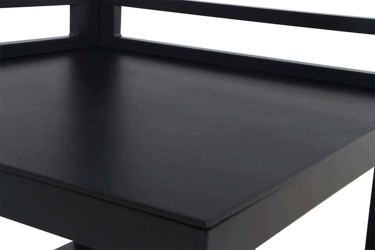 Outdoorküche Anthrazit ca. 236x90x56 cm - Anthrazit, Basics, Metall (236/90/56cm) - Siena Garden