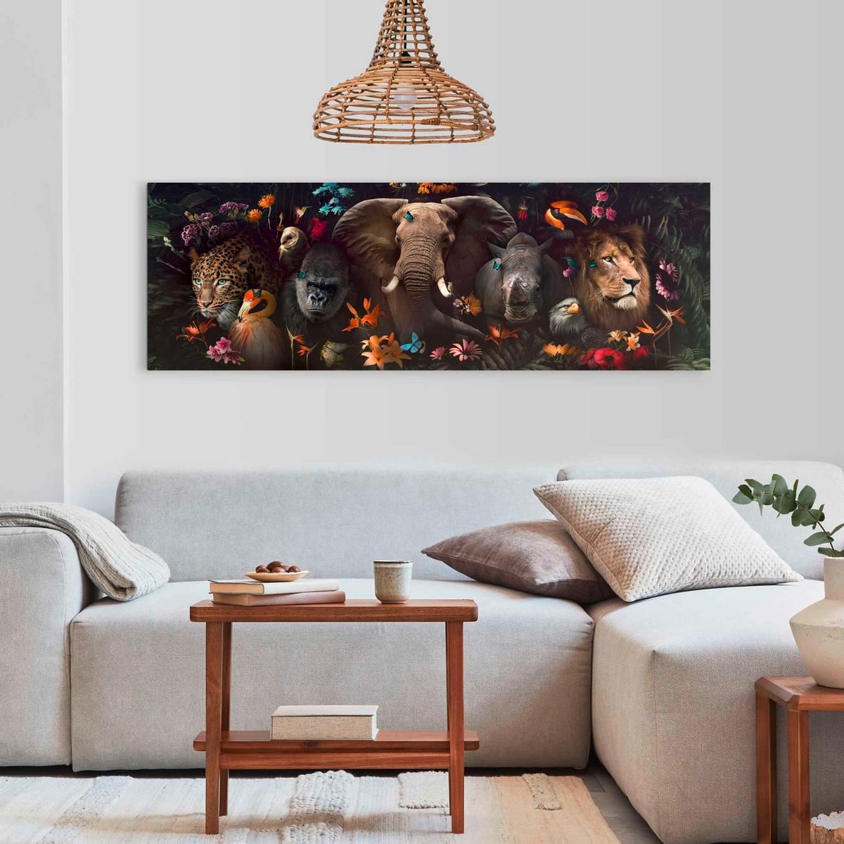 Bild Deco Panel Multicolor - Multicolor, Basics, Holz (156/52/2cm) - Reinders!