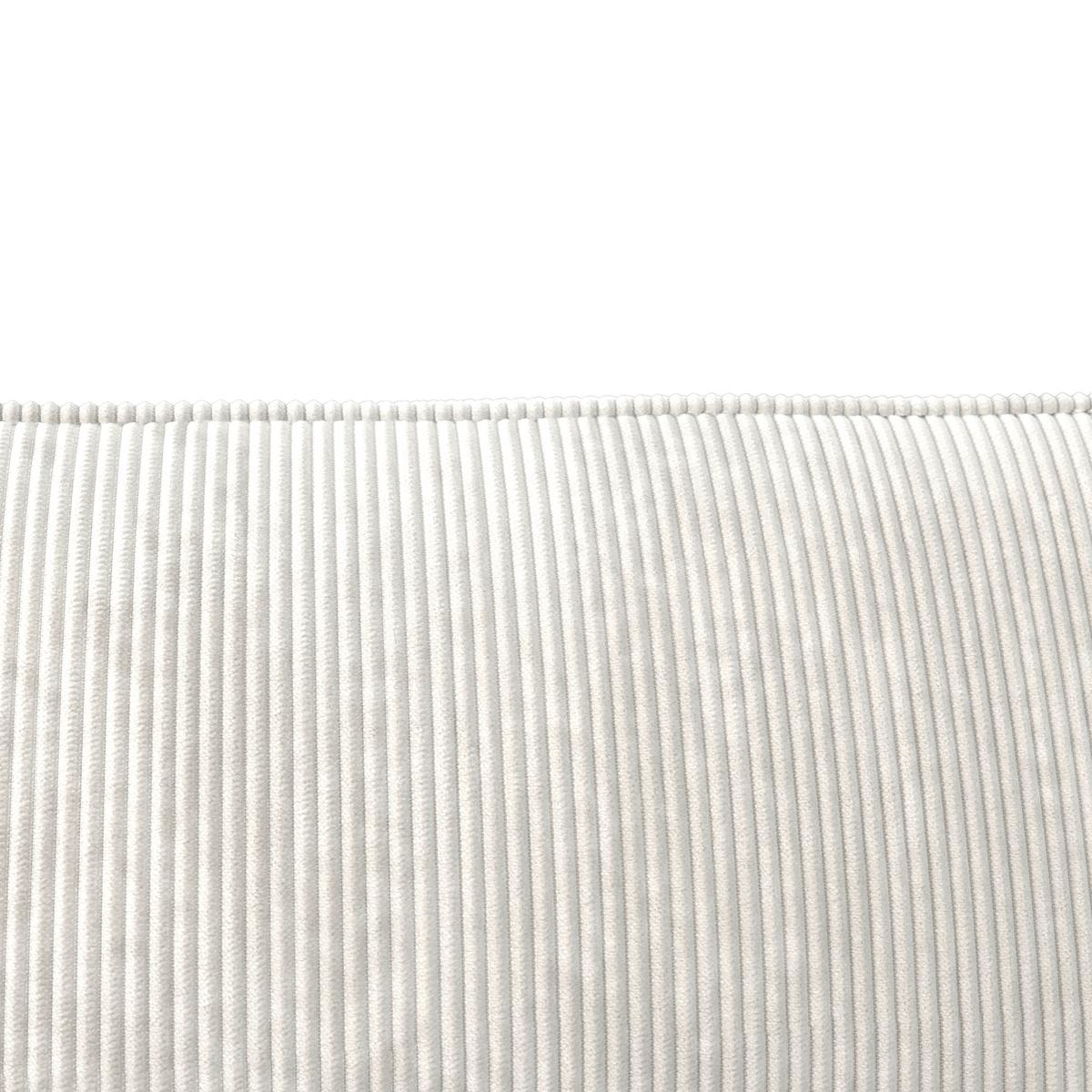 Zofa Liam, Bela - črna/bela, Moderno, umetna masa/tekstil (210/84/90cm) - Bessagi Home