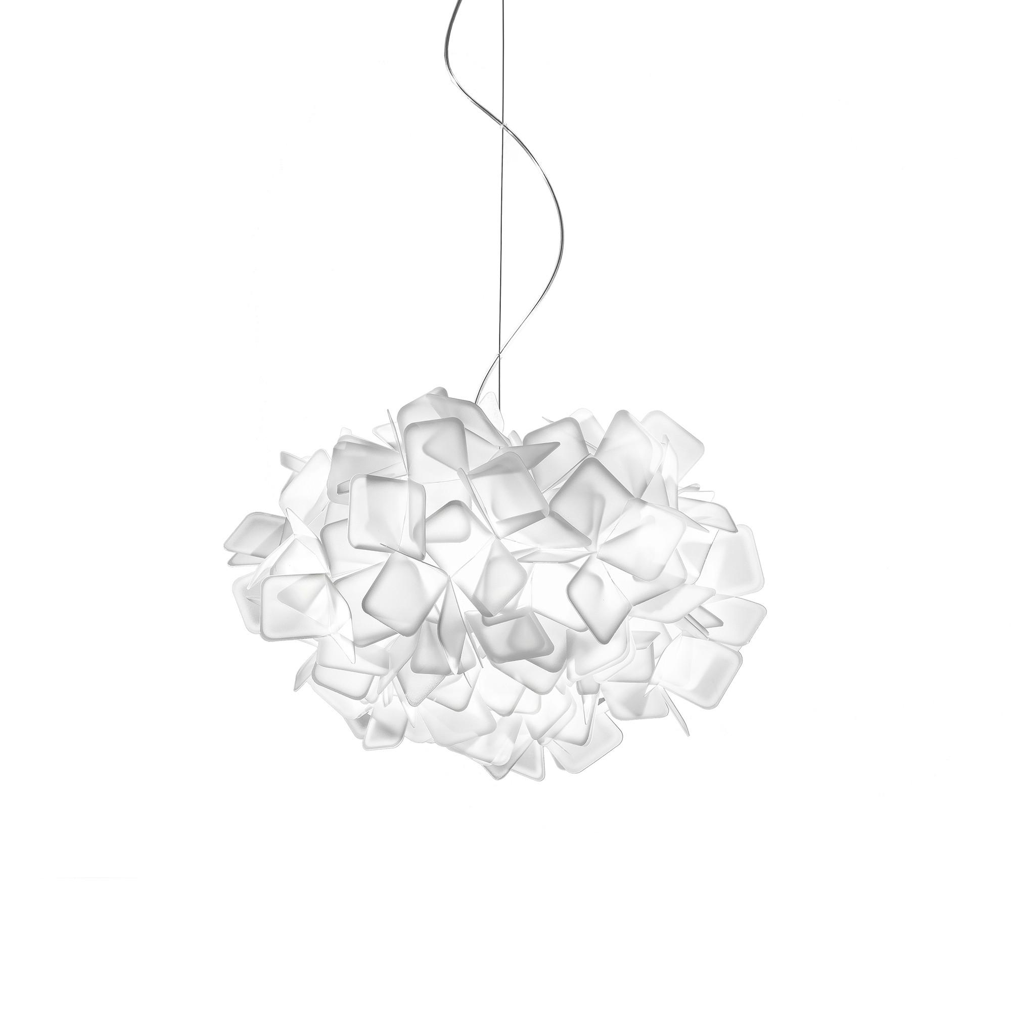 LAMPA WISZĄCA CLIZIA SUSPENSION - WHITE - biały, Design, tworzywo sztuczne (53/25cm) - Slamp