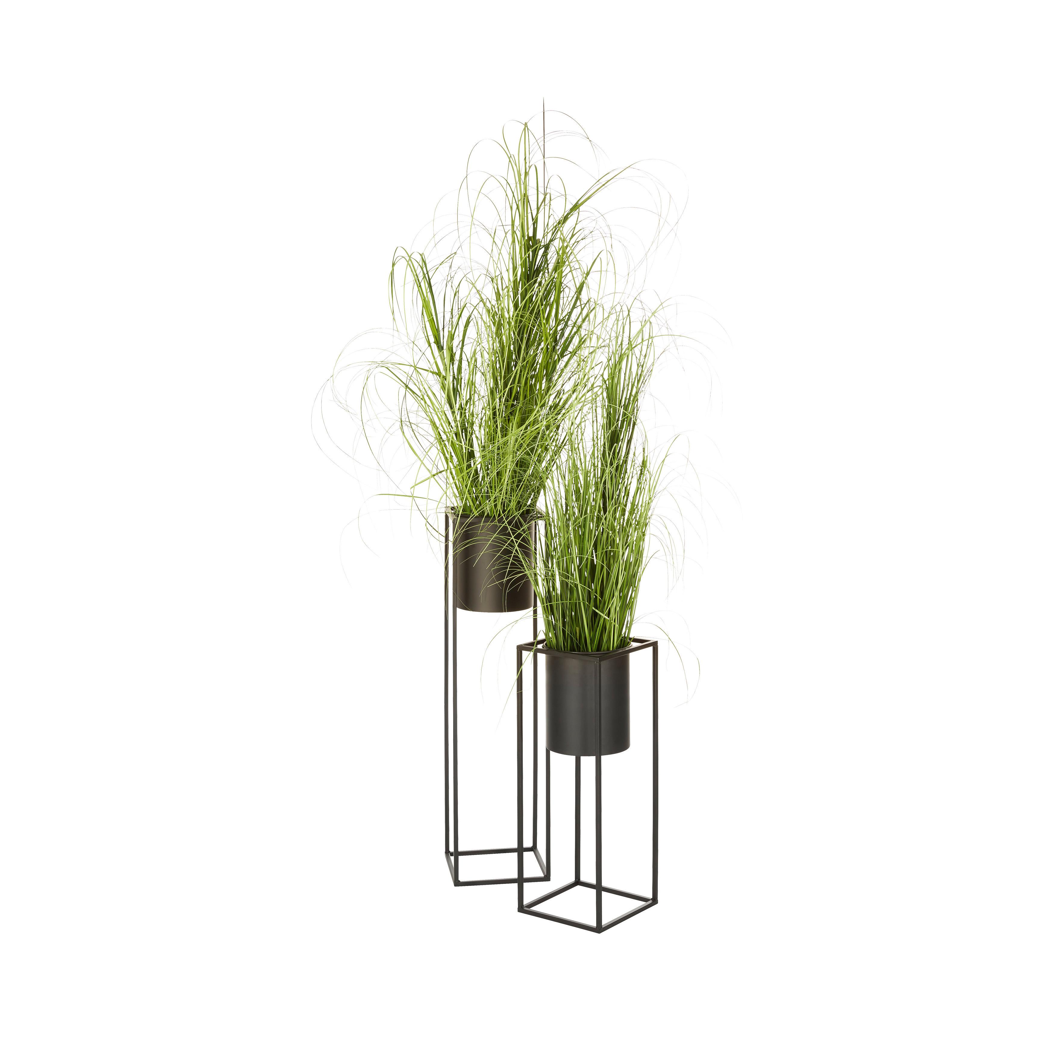 Okrasni Lonček Kiara -Akt- - črna, Trendi, kovina (21/80,5cm) - Mömax