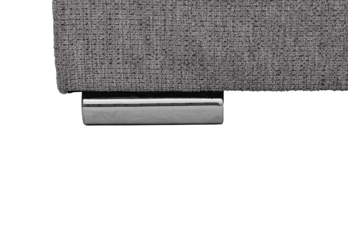 Kutna Garnitura Senso - boje kroma/antracit, Moderno, tekstil/drvo (183/346/197cm) - Modern Living