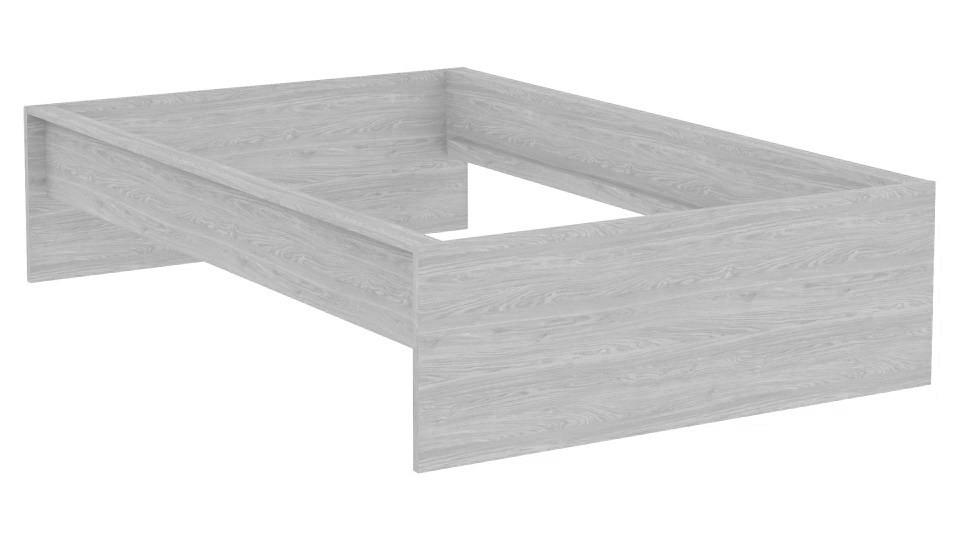SÄNGRAM UNIT 120 -BASED- - ekfärgad, Klassisk, trämaterial (120/200cm) - Based