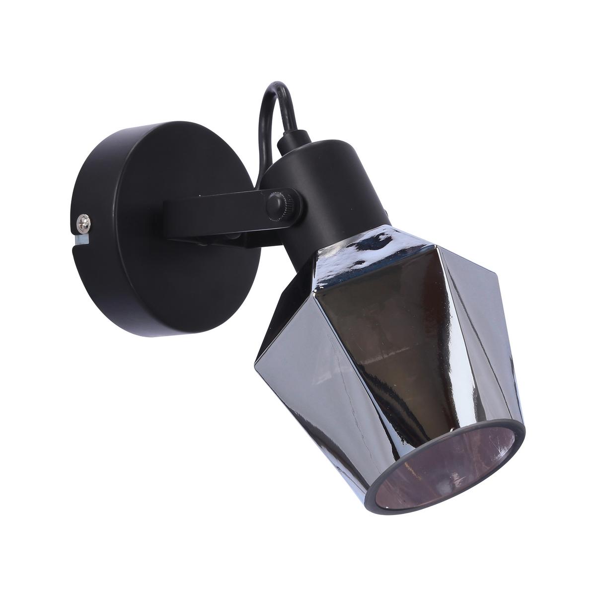Reflektor Randi - crna, Design, staklo/metal (19/9/16cm)