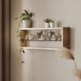 Wanddeko in Braun - Braun, LIFESTYLE, Holz/Metall (94/28/13cm) - Modern Living Wanddeko in Braun - Braun, LIFESTYLE, Holz/Metall (94/28/13cm) - Modern Living