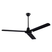Stropni Ventilator Ferro - crna, Konvencionalno, metal (142/58cm) - Globo