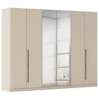 Kleiderschrank Safari Champagner - Champagner/Grau, KONVENTIONELL, Holzwerkstoff/Metall (271/229/54cm) - Based